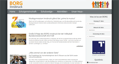 Desktop Screenshot of borg-ibk.ac.at
